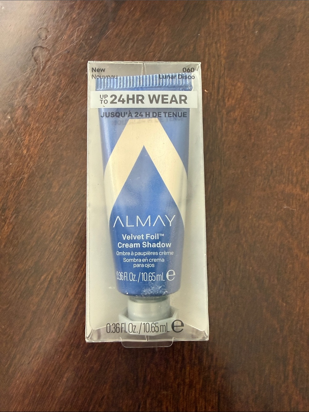 Almay Velvet Foil Cream Shadow, Lunar Disco, 0.36 fl. oz, metallic eyeshadow